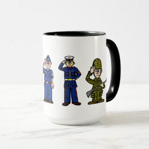 Armed Forces or Military Appreciation Day Mug