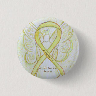 Armed Forces Return Awareness Ribbon Angel Pin