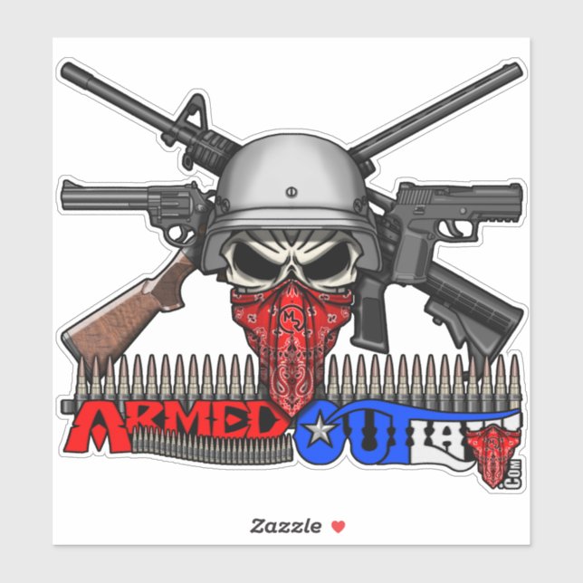 Armed Outlaw Decal (Sheet)