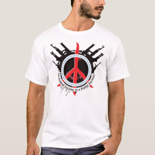 Armed Polite Society - Red and Blue T-Shirt