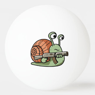 Armed Snail Ping Pong Ball
