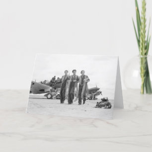 Armed to the Teeth, 1940s Card