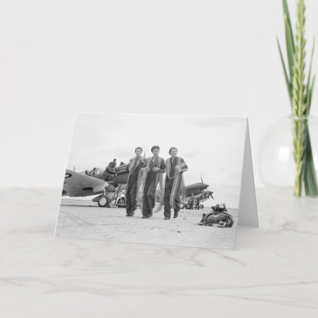 Armed to the Teeth, 1940s Card (Front)