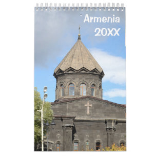 Armenia 12 month 2021 wall calendar