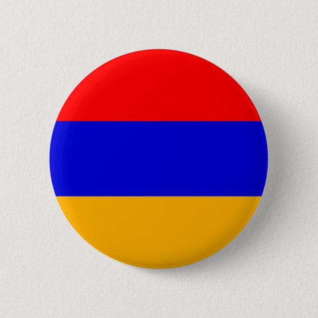 Armenia 6 Cm Round Badge (Front)