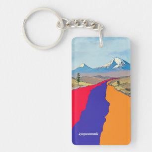 Armenia Acrylic Keychain