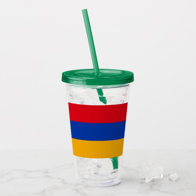 Armenia Acrylic Tumbler (Front Ice)