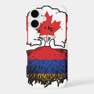 Armenia Armenian Canadian Canada Tree Roots Flag