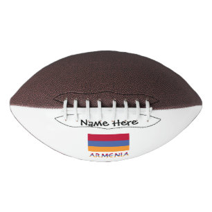 Armenia Armenian Flag Black Personalisation Football
