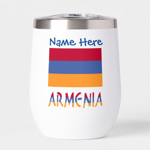 Armenia Armenian Flag Blue Personalisation 
