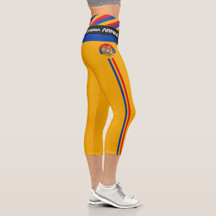 Armenia & Armenian Flag fashion, Fitness, Sports C Capri Leggings