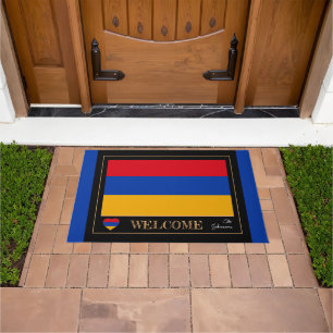 Armenia & Armenian Flag mats /sports Welcome