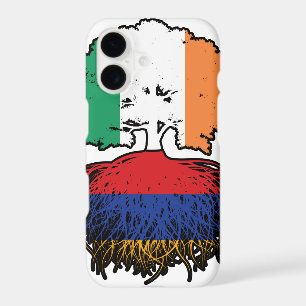 Armenia Armenian Irish Ireland Tree Roots Flag
