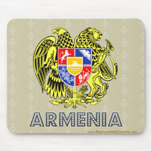 Armenia Coat of Arms Mouse Pad