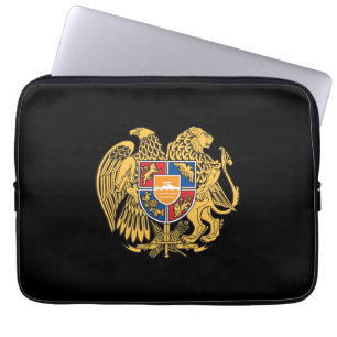 armenia country coat arms symbol emblem star flag laptop sleeve