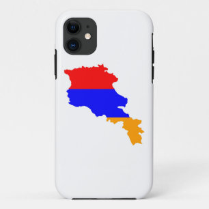 armenia country flag map shape symbol iPhone 11 case