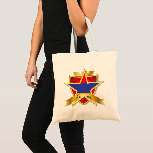 Armenia Crest Tote Bag