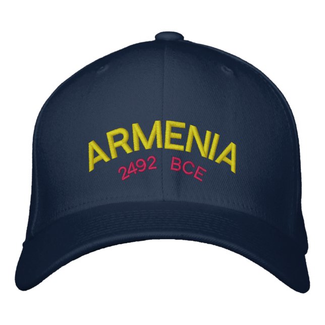Armenia Custom Baseball Cap (Front)