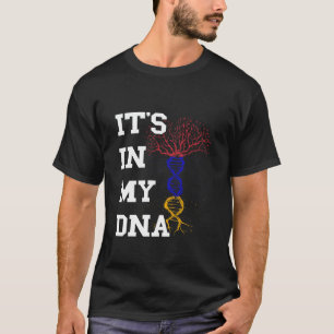 Armenia DNA Tree It's In My DNA Armenian Flag Arme T-Shirt
