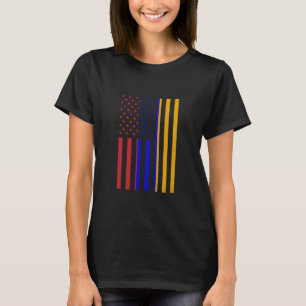 Armenia Flag America USA Armenian Pride Armenian R T-Shirt
