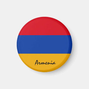 Armenia flag & Asia - travel/sports fans Magnet