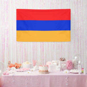Armenia flag banner
