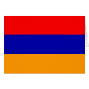 Armenia Flag Card