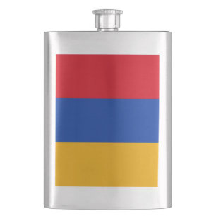 Armenia Flag Hip Flask