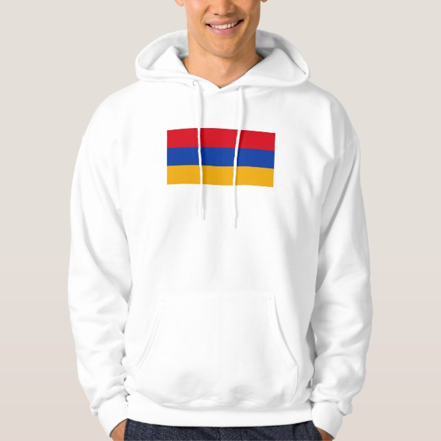 Armenia Flag Hoodie (Front)