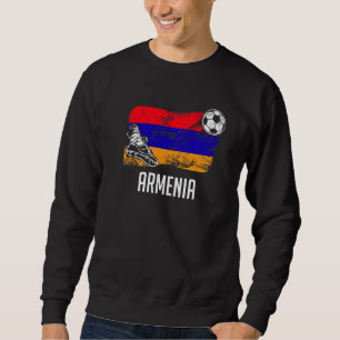 Armenia Flag Jersey Armenian Soccer Team Armenian Sweatshirt