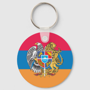 Armenia Flag Key Ring