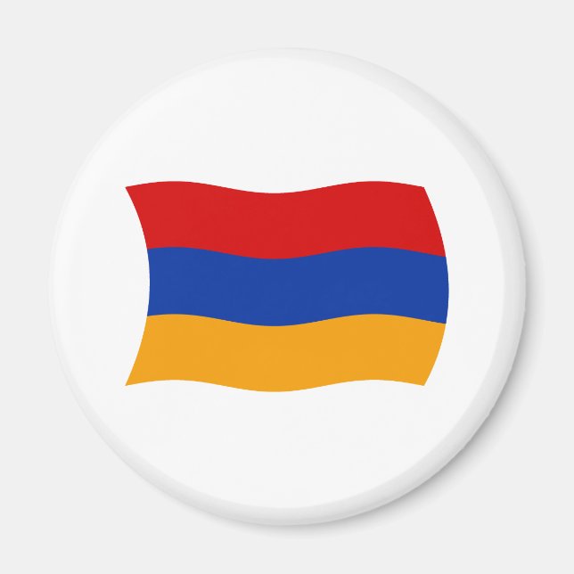 Armenia Flag Magnet (Front)