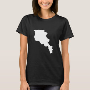 Armenia Flag Map - Armenia T-Shirt