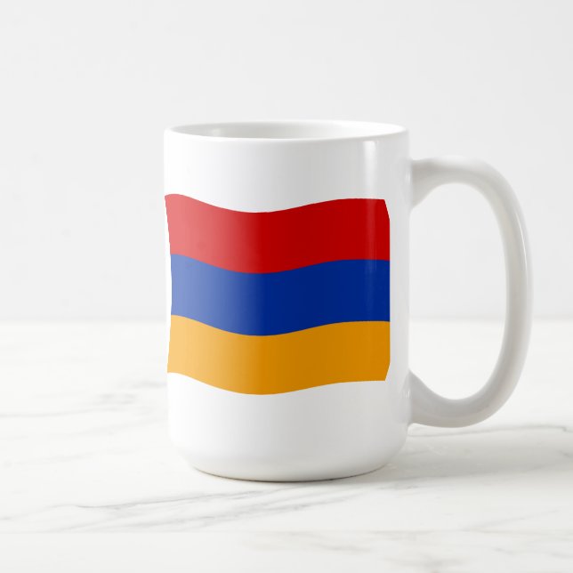 Armenia Flag Mug (Right)