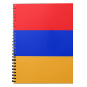 Armenia flag notebook