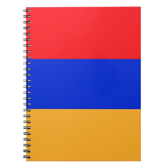 Armenia flag notebook (Front)