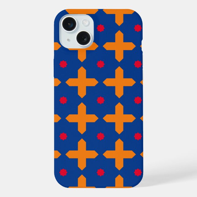 Armenia flag pattern iPhone case (Back)
