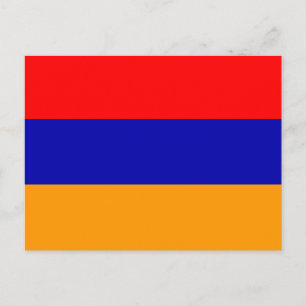 Armenia Flag Postcard
