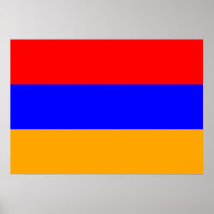 Armenia Flag Poster