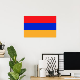 Armenia flag poster