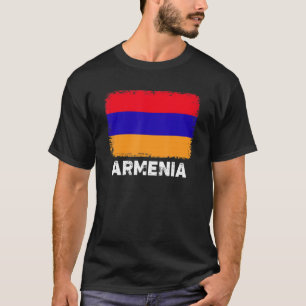 Armenia Flag Support Armenian People Women Men T-Shirt