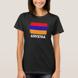 Armenia Flag Support Armenian People Women Men T-Shirt