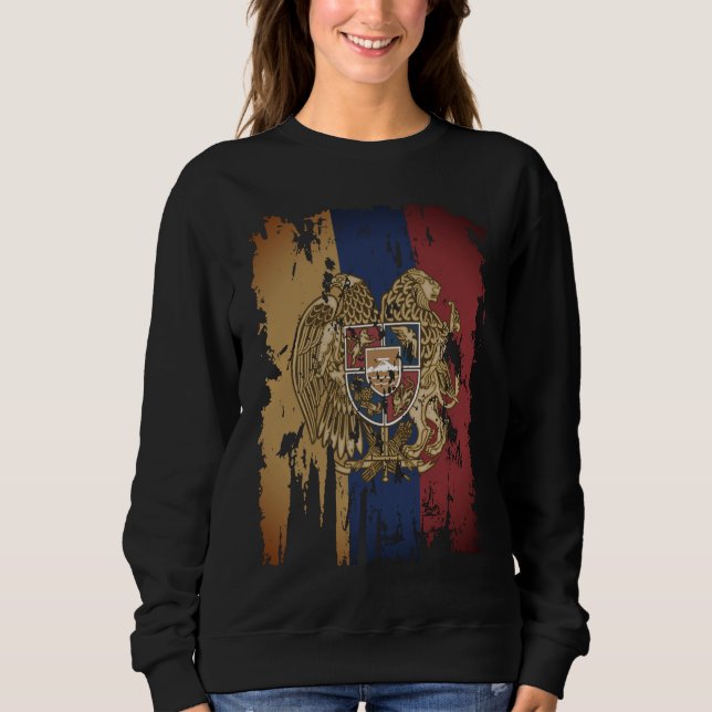 Armenia Flag Sweatshirt (Front)