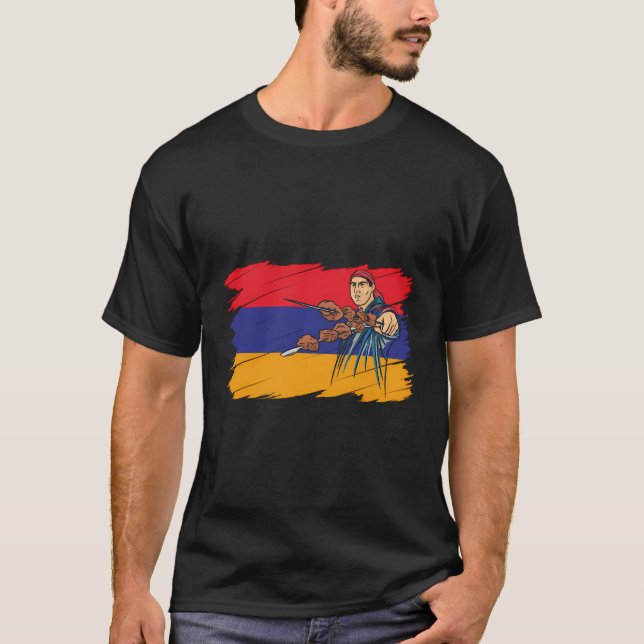 Armenia Flag T-Shirt (Front)