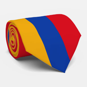 Armenia Flag Tie