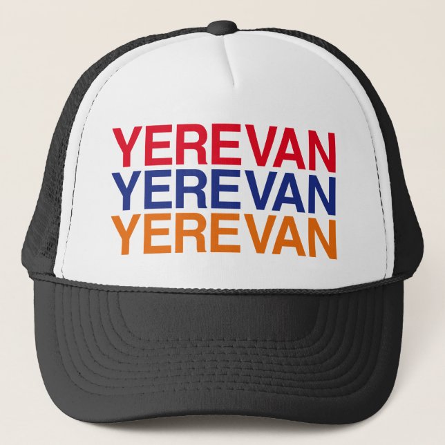 ARMENIA Flag Trucker Hat (Front)