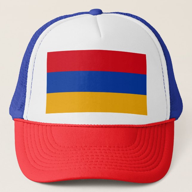 Armenia Flag Trucker Hat (Front)