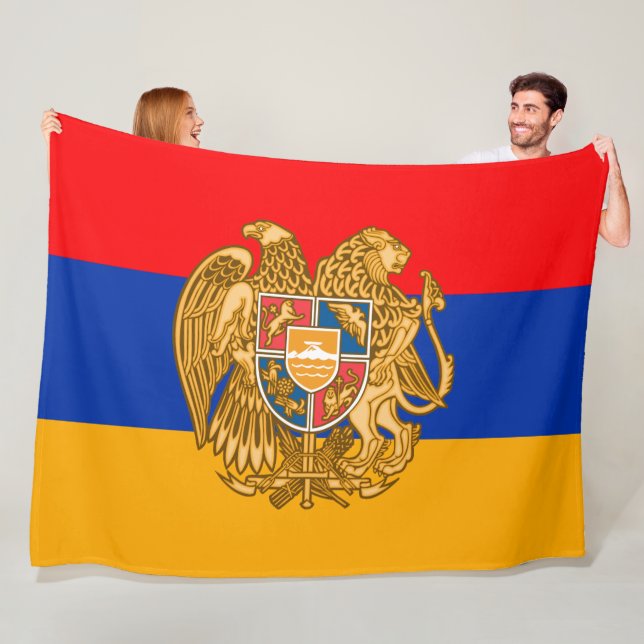 Armenia Fleece Blanket (In Situ)