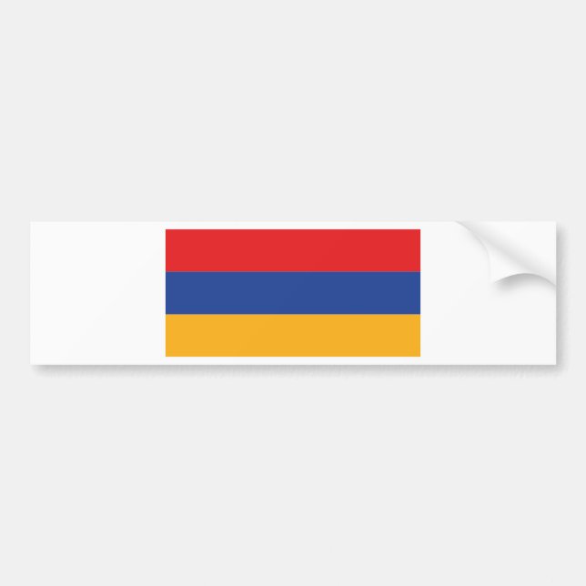 Armenia / Hayastan Bumper Sticker (Front)