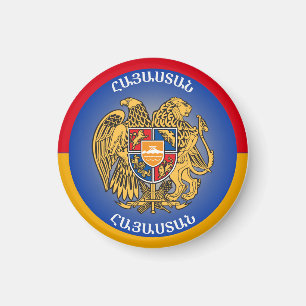 Armenia Heritage Emblem Magnet